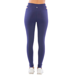 Respect Her Grind Legging - Royal Blue