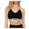 The Workout Sports Bra - Black